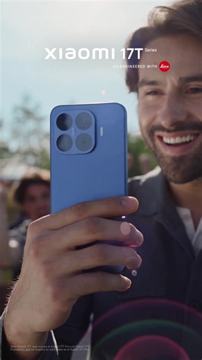 Nueva Serie Xiaomi 17T: Cámara Leica, batería 7000mAh y cargador de 100W. ¡Compralo antes del 3 de agosto y llevate el equipo completo de regalo!