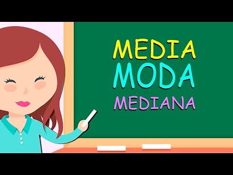 MEDIA, MODA y MEDIANA Muy Fácil - Medidas de Tendencia Central