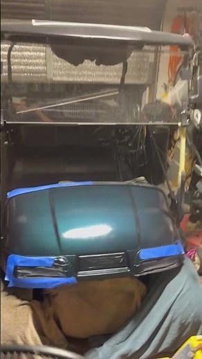 1997 EZGO TXT Custom golf cart paint job I did