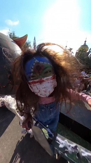 Halloween fright! @270pro #PingPongChallenge @gopro #gopromax #gopro #halloween #fyp