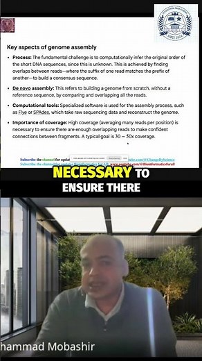 Coverage Importance: Ensure Confidence in DNA Fragments #shorts #viral #india #job #europe #arabic