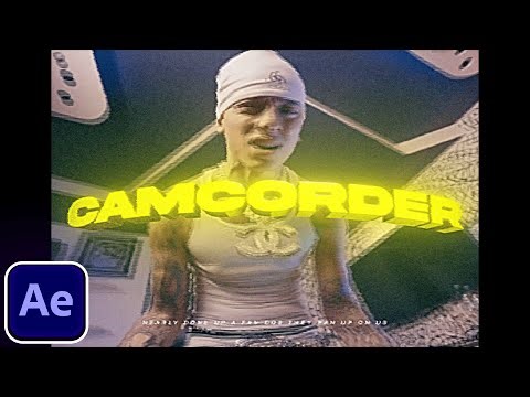 Camcorder Effect - After Effects Tutorial (NO PLUGINS)