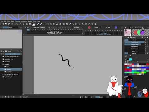 Drawing CHAT ideas and Cross Epic Sans! + Chatting - TheGlitchedDuo