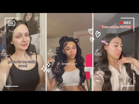 PROM GRWM TIKTOK COMPILATION