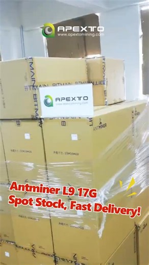 Antminer L9 17G Spot Stock Available Now | LTC & DOGE Mining