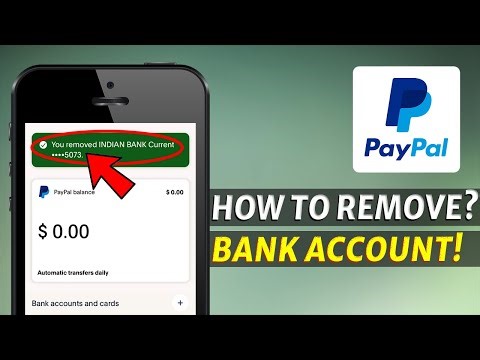 How to remove your Bank Account from Paypal (2024)