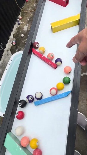Water Marble Run ⭐ A miraculous ball rolled away ④