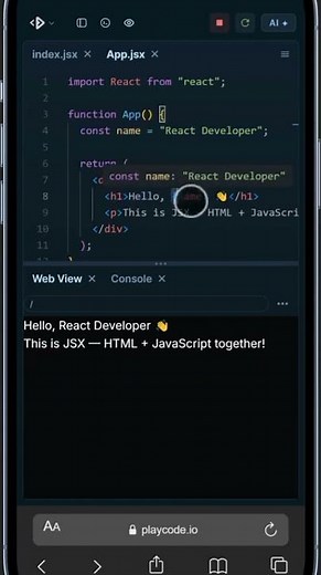 JSX in React Explained Simply | The Beginner-Friendly Guide You Need #reactjs