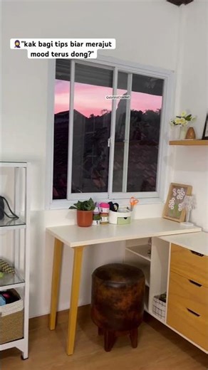 Cara Supaya Merajut Mood Terus #gebrinacrochet #crochet #belajarmerajutpemula