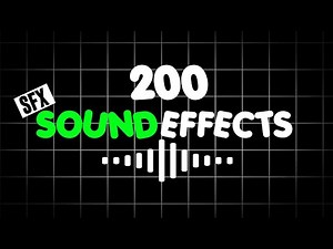 sound effects for video editing || best sfx sound effects
