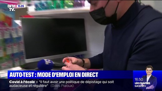 Covid-19: comment bien réaliser un autotest ?