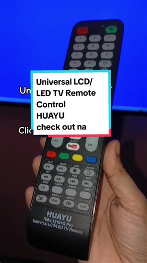 Universal LCD/LED TV Remote Control - HUAYU Remote for Any Brand TV