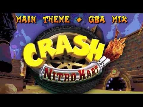 ♦ REMIX Crash Nitro Kart — Main Theme PS2+GBA Versions Mashup