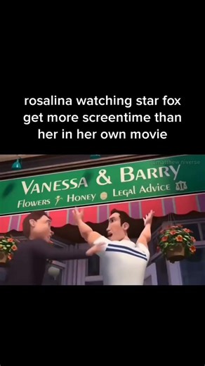 Rosalina After Finding Out That Star Fox Has More Run Time In Her Own Movie