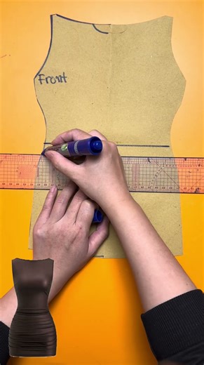 How to Design a Ruched Bodycon Dress Pattern #diy #ussewtips #sewing #sewingtutorial #sewingtips
