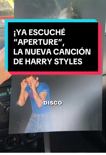 ¡Ya escuché la nueva canción de Harry Styles, Aperture y me encantó! Les cuento que tardé 3 horas en el mix Up de Plaza Satélite porque fue todo un relajo y se les salió de control pero valió l pena #aperture #harrystyles #kissallthetime #nuevodisco #harrystylesvids