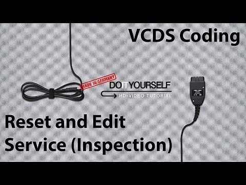 Reset and Edit Service (Inspection) Entries with VCDS Tutorial (HD)