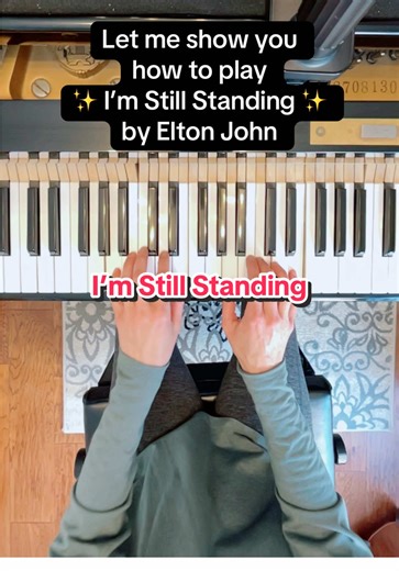Play Elton John’s iconic piano anthem by following this easy tutorial! 🎹 #imstillstanding #eltonjohn #pianotutorial #pianotok #pianolessons #easypiano #pianotips #pianocoach #piano #pianosongs #pianowithjen #pianocover #learnpiano