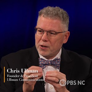 Chris Ullman, president of the strategic advisory firm Ullman Communications, is a communications expert, motivational speaker and international whistling champion. In this conversation, he shares how people can discover their own special talents to unlock new opportunities. Watch Side by Side Tuesdays at 7 PM on PBS NC and streaming on the PBS app. | PBS North Carolina