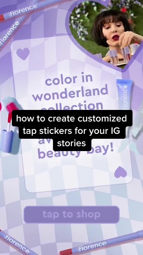 How to Create Customized Tap Stickers for Your IG Stories
