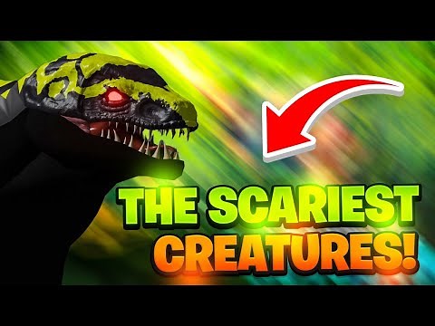 All The SCARIEST Creatures in Creatures of Sonaria
