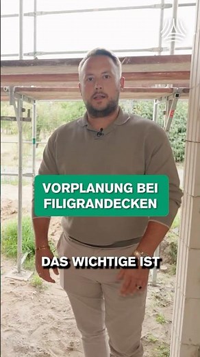 Das ist das Wichtigste bei einer Filigrandecke! #hausbau #gfkingenieure