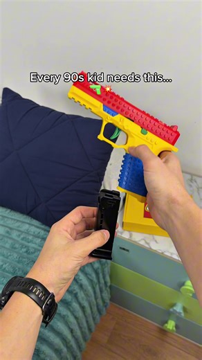 Do NOT let a LEGO fan see this 😳 #legogun #christmasgiftideas #toy #callofdutymobile #callofdutyblackops . . . This LEGO gun is the perfect Christmas gift for your boyfriend — it ejects shells, feels super realistic, and looks insane in any gaming setup. Perfect for guys who love COD vibes, collectors, building toys, or anything tactical-themed. If your man loves unique gadgets, desk accessories, or fun stress-relief toys, he’s gonna freak out when he sees this. This is one of those gifts he wo