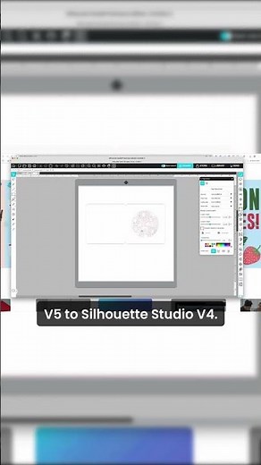 Not loving Silhouette Studio V5? Let’s go back! 😱🤯 #shorts