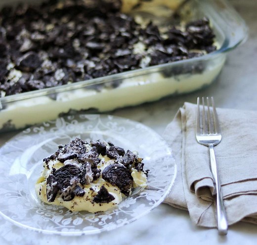 Oreo Cookies and Cream Dessert