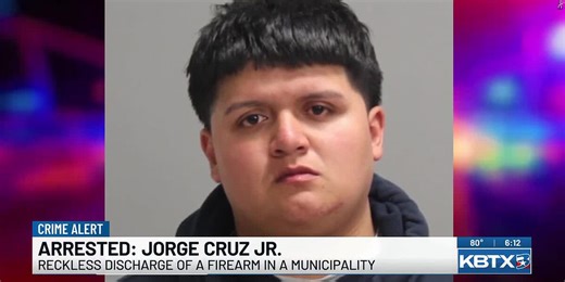 Man arrested after firing off gun in hotel parking lot