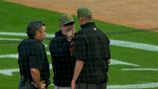 Derek Shelton ejected in the top of the 8th inning