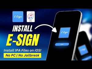 How to Download Esign on Ios (15,16,17,18,18.3) | How to Install IPA File on iPhone