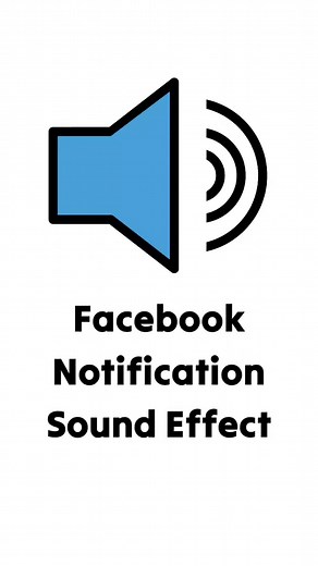 Facebook Notification Sound Effect #soundeffects #sound #soundviral #facebook #fyp