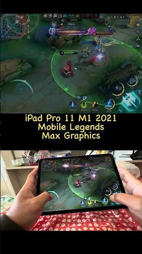 🔥 iPad Pro M1 11” 3rd Gen Mobile Legends Max Graphics 120FPS Game Test in 2026 🎮⚡