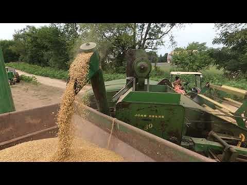John Deere pull type 30 combine
