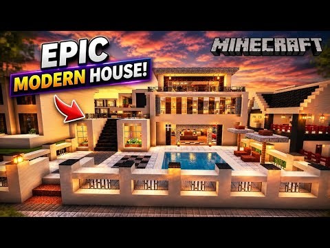 “INSANE Modern Mansion Tour in Minecraft! 😱🔥 (Full Luxury Build)”