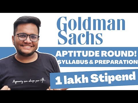 Goldman Sachs Aptitude Test | Engineering Campus Hiring Program | Internship at Goldman Sachs