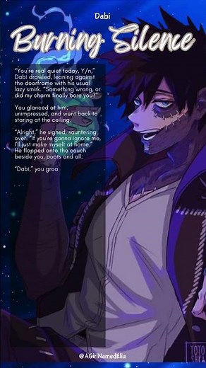 Burning Silence #anime #mha #myheroacademia #bokunoheroacademiaedit #textingstory #dabi