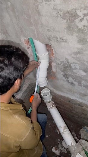 plumbing pipe fittings-sewer pipe repair #plumbingandpipefitting #diyplumbing