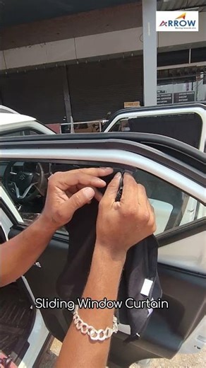 Maruti Ignis Interior Transformation | Arrow Sliding Window Curtains Installation & Review 🚗✨