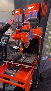 First Time Seeing The New Honda EGX Battery-Powered Motor On A Masonry Saw From Norton Clipper!