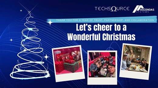 🎄✨ 𝐌𝐞𝐫𝐫𝐲 𝐂𝐡𝐫𝐢𝐬𝐭𝐦𝐚𝐬 𝐟𝐫𝐨𝐦 𝐓𝐞𝐜𝐡𝐒𝐨𝐮𝐫𝐜𝐞 𝐒𝐲𝐬𝐭𝐞𝐦𝐬 & 𝐀𝐬𝐜𝐞𝐧𝐝𝐚𝐬 𝐒𝐲𝐬𝐭𝐞𝐦𝐬 𝐆𝐫𝐨𝐮𝐩! ✨🎄 As we wrap up another year of innovation and collaboration, we want to extend our heartfelt thanks to our customers, partners, and team members. Your trust and support continue to inspire us to push boundaries and offer innovative solutions that drive real impact. May your holiday season be filled with joy, connection, and moments that matter. Here’s to a bright and br