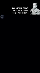 J.R.R. Tolkien himself reading the Ride of The Rohirrim... | The Rings of Power Daily