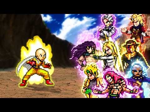 Saitama VS All JoJo Villains | One Punch vs Stand Power