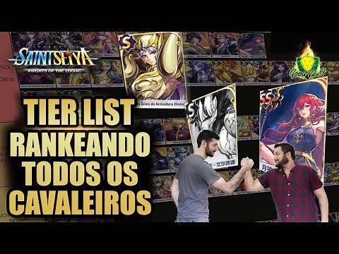 TIER LIST COMPLETO do SAINT SEIYA AWAKENING 2024! CLASSIFICANDO TODOS os CAVALEIROS