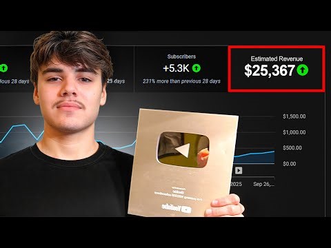 How I Make $25,367/mo Posting YouTube Videos (using AI)