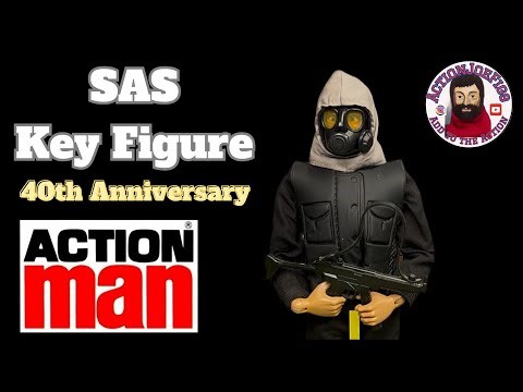 Action Man 40th Anniversary SAS Key Figure Review
