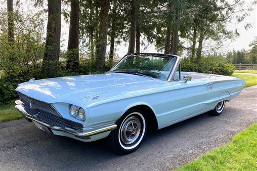 Q-Code 1966 Ford Thunderbird Convertible 428