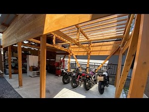 DIYガレージ製作を超倍速で見る【総集編】