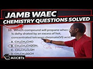 TOP 40 JAMB & WAEC Chemistry Questions Solved